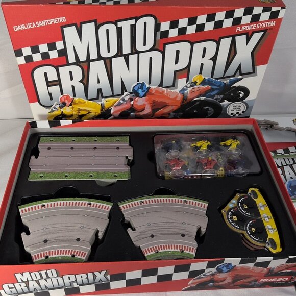 Moto Grand Prix High Speed Motorcycle Racing Board Game Nexus 2008 Complete - Picture 4 of 16